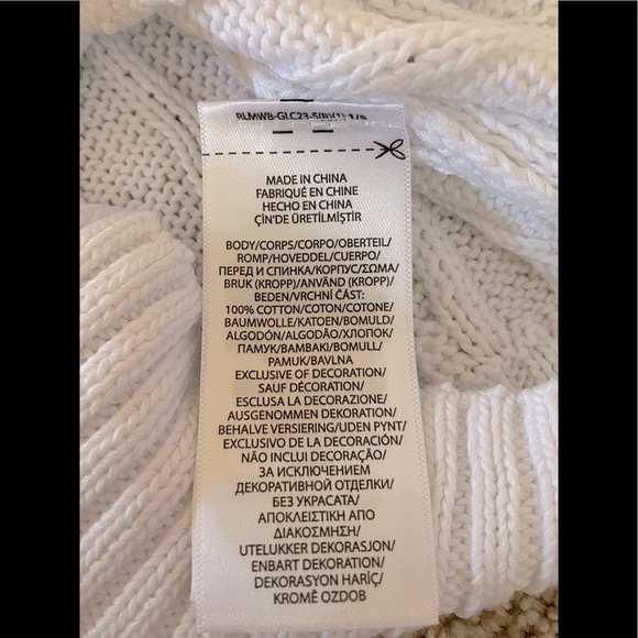 Polo Ralph Lauren

Cable-Knit Short-Sleeve Sweater  white - Picture 15 of 17